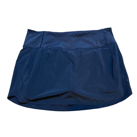 Athleta Black Run With It 14" Skort L Womens Activewear - Picture 1 of 6